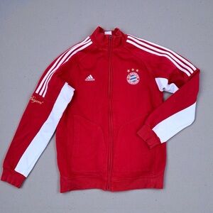 Adidas FC Bayern Munich Red Jacket Men’s Medium